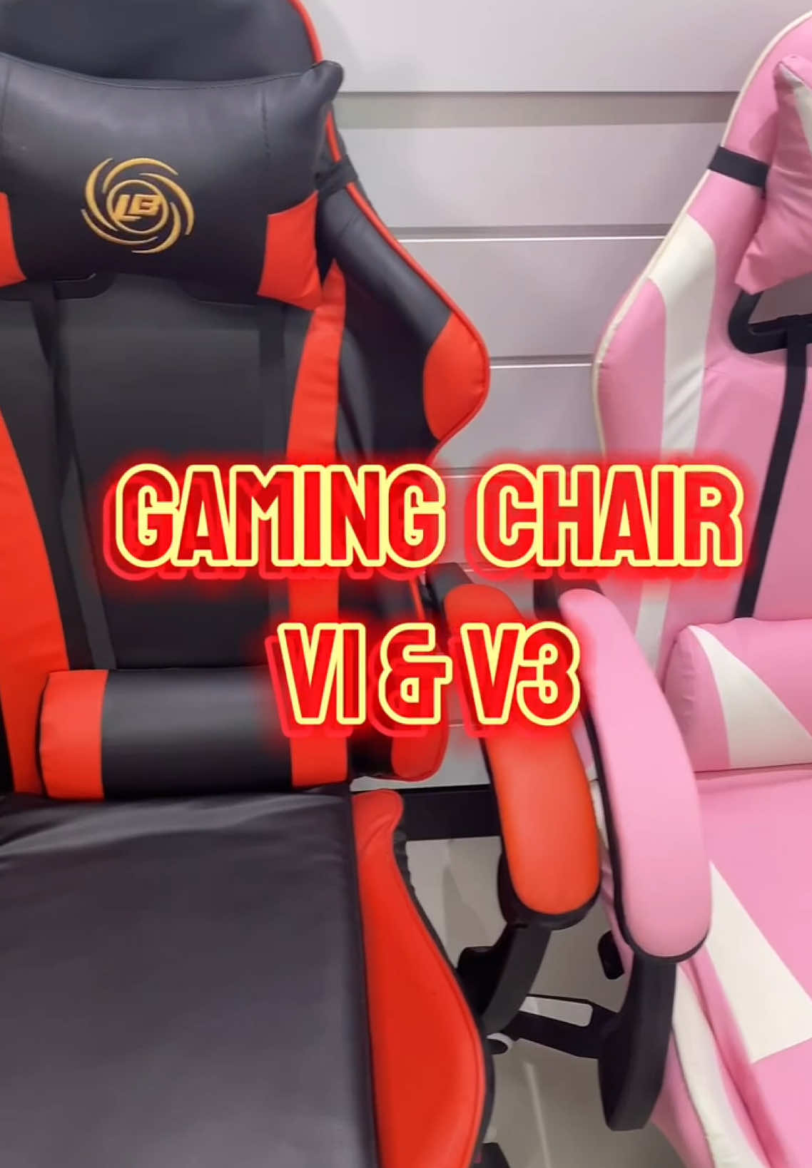 Kerusi gaming untuk korang yang mana dah lama nak beli.  Ini die kita datangkan 2 design V1 dan jugak V3.kalau berminat boleh grab dalam beg kuninggg!!!! 😊 #fyp #gaming #chairgaming #gamer #chair #fyppppppppppppppppppppppp 