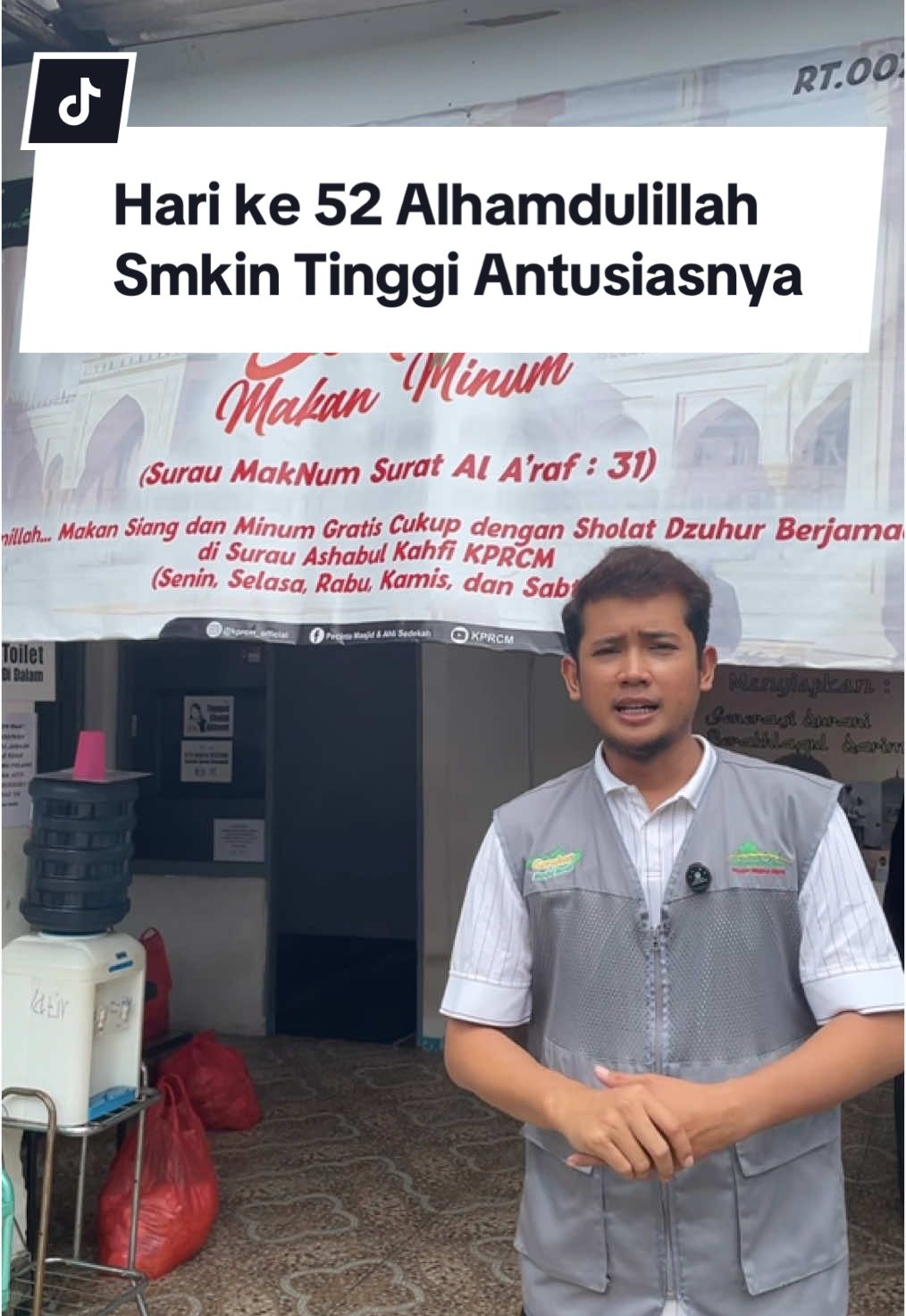 🕋 SURAU MAKNUM ALHAMDULILLAH SDH KE 52HARI #makanminumgratis 