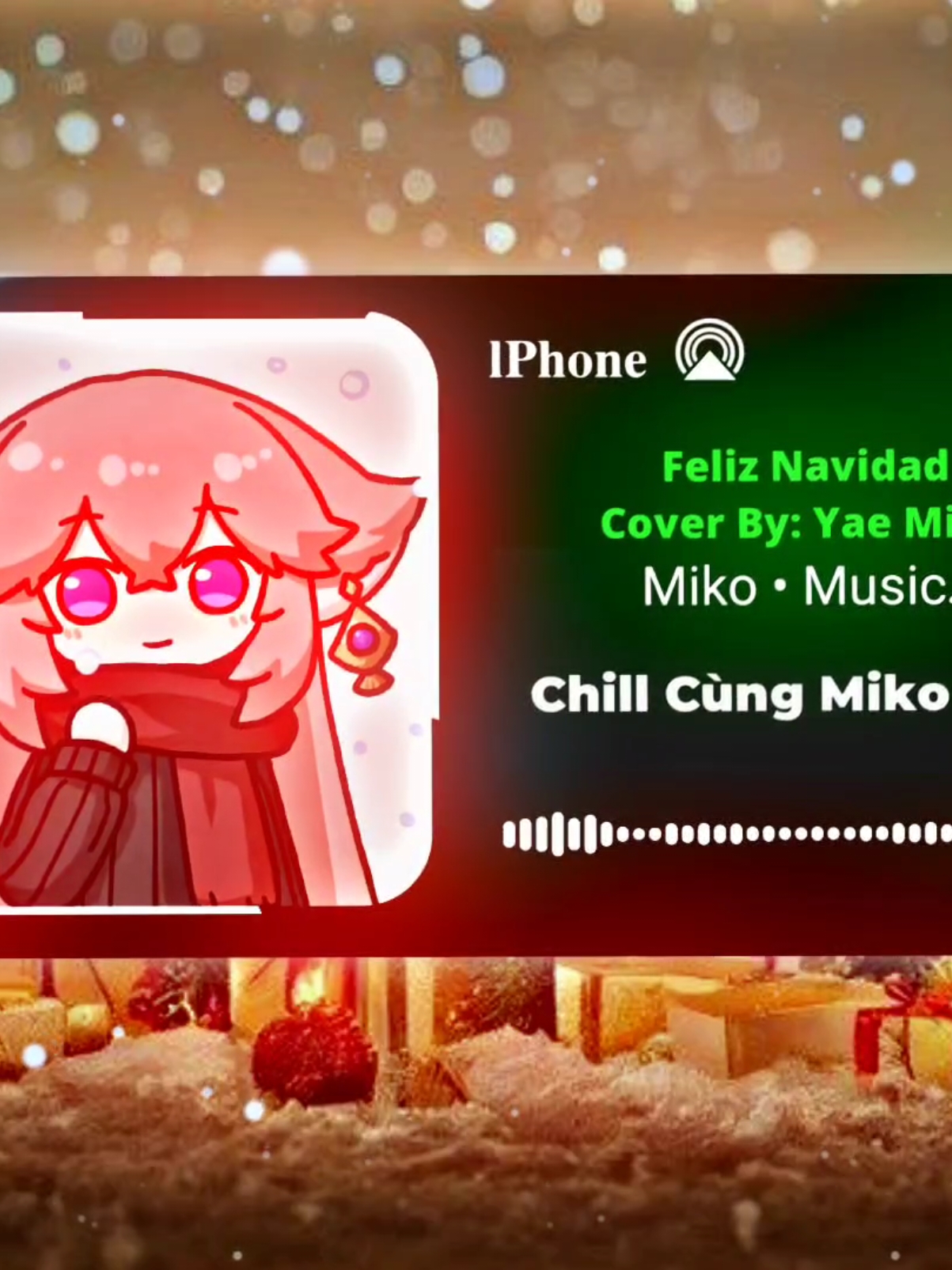 Merry Christmas(◠‿◕) #GenshinImpact #yaemiko #cover #aicover #mikomusic♪ #feliznavidad #merrychristmas 