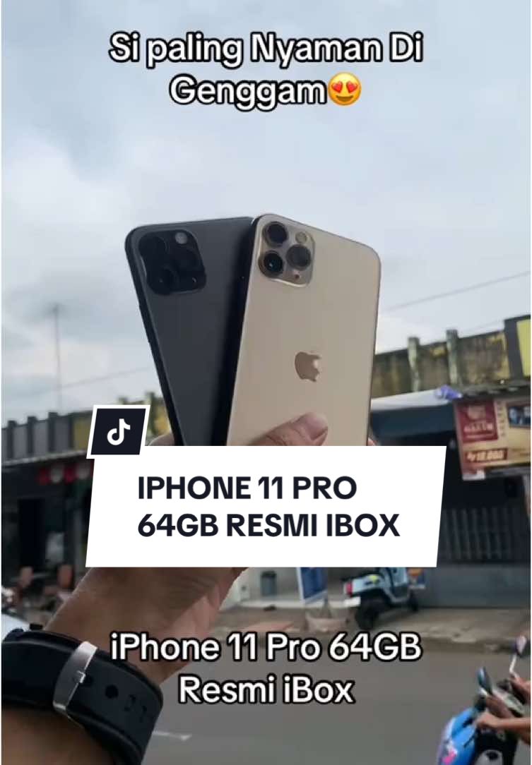 Kecil Mungil😍 iPhone 11 Pro 64GB Resmi iBox #iphone11pro  #iphonebanjar  #iphoneindonesia  #banjarpatroman 