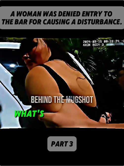 A woman was denied entry to the Bar for causing a disturbance. PART3 #cops #copsoftiktok #copsontiktok #usa🇺🇸 #usa_tiktok #usa_tiktok #police #policeofficer 