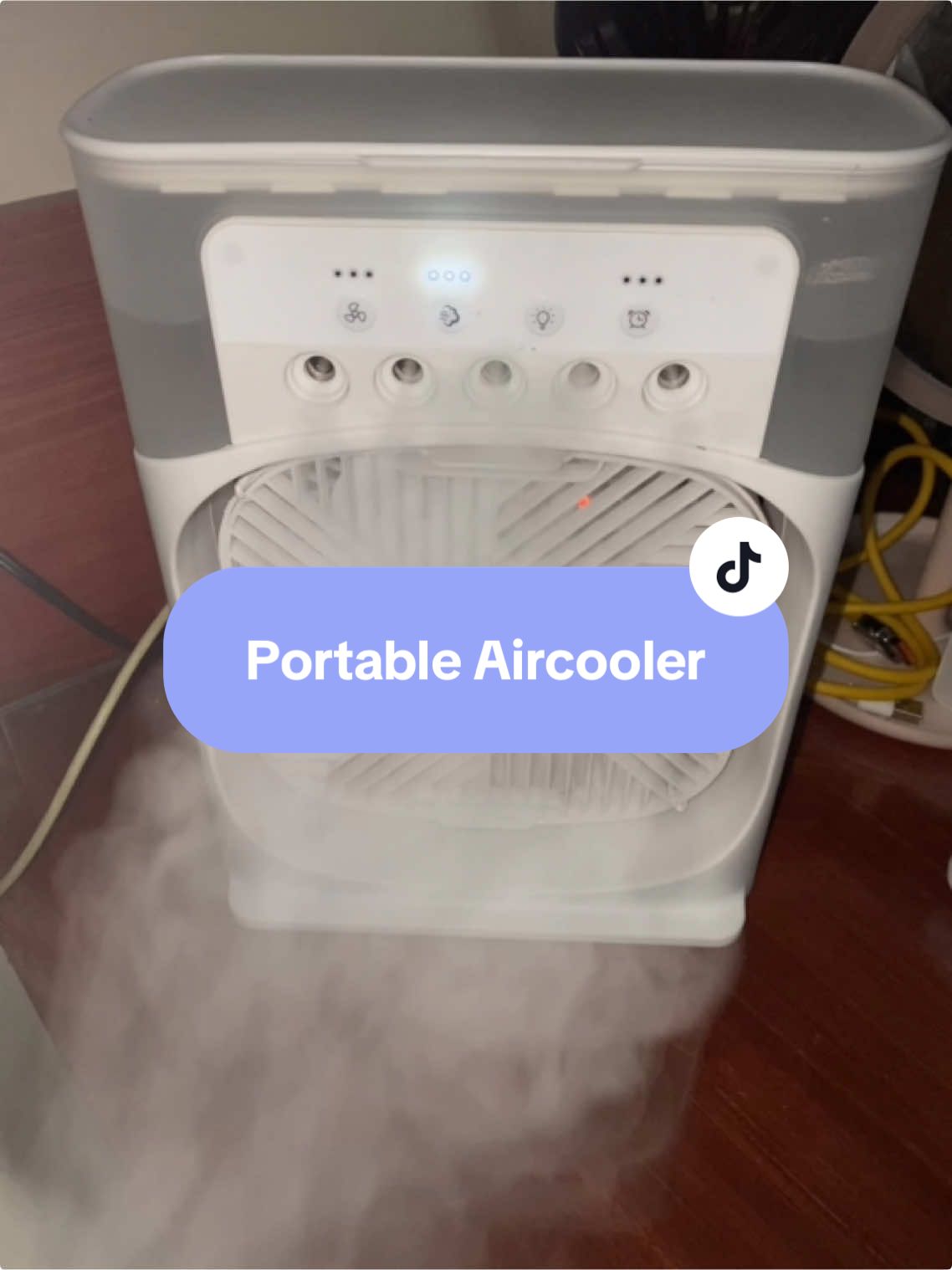 Para kana ring may sariling aircon. #aircooler #minicooler #portablecooler #aircon #miniaircon #minifan #fypシ #fyp #fyppppppppppppppppppppppp #fypage 