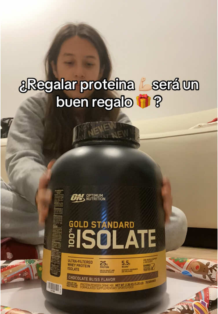 El mejor regalo para  un Gymrat  y es de sabor chocolate 🍫#gift #christmas #navidad  #paratiiiiiiiiiiiiiiiiiiiiiiiiiiiiiii #regaloscreativos #protein #proteina #creatina #fyp #foruyou #gym #gymrat #regalos #nochebuena #optimumnutrition 