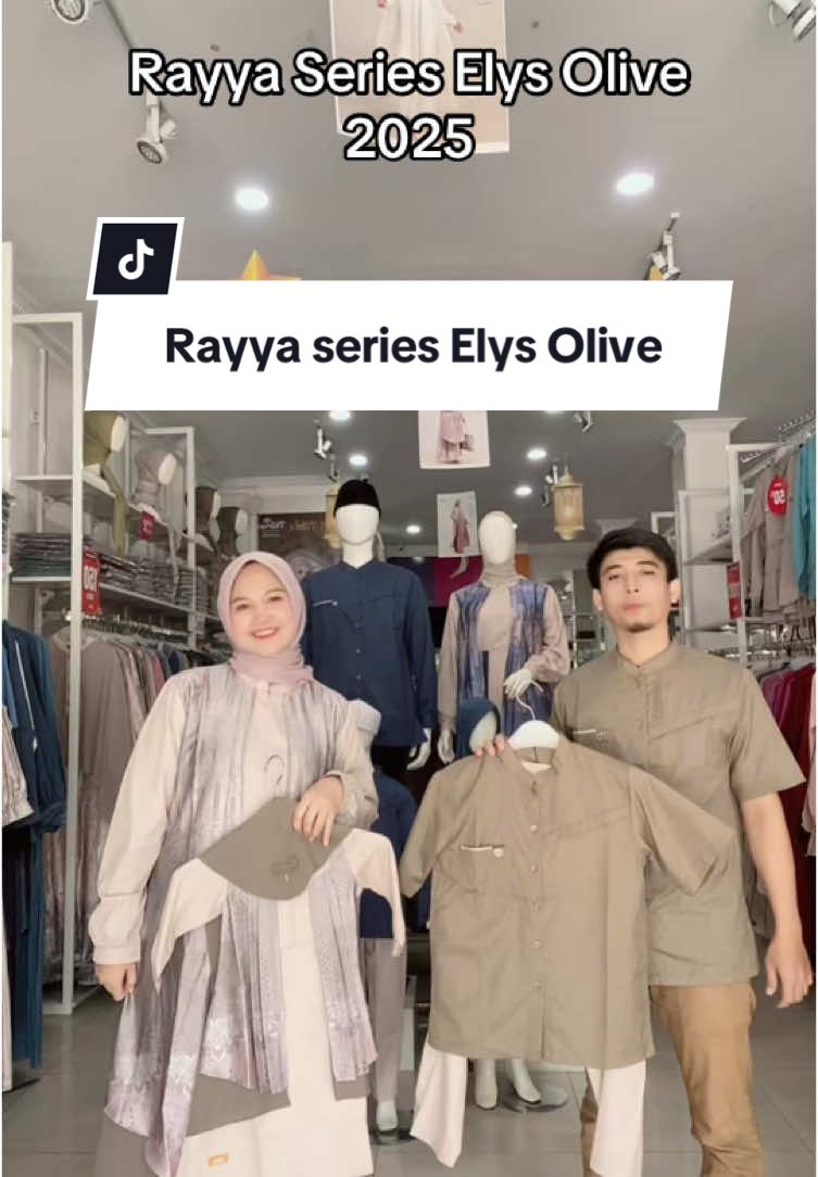 Rayya series Elys Olive 2025  #gamisnibras #nibrasfashion #rayya2025 #sarimbit #sarimbitnibras #ootdfashion #OOTD #fypシ #fyp 