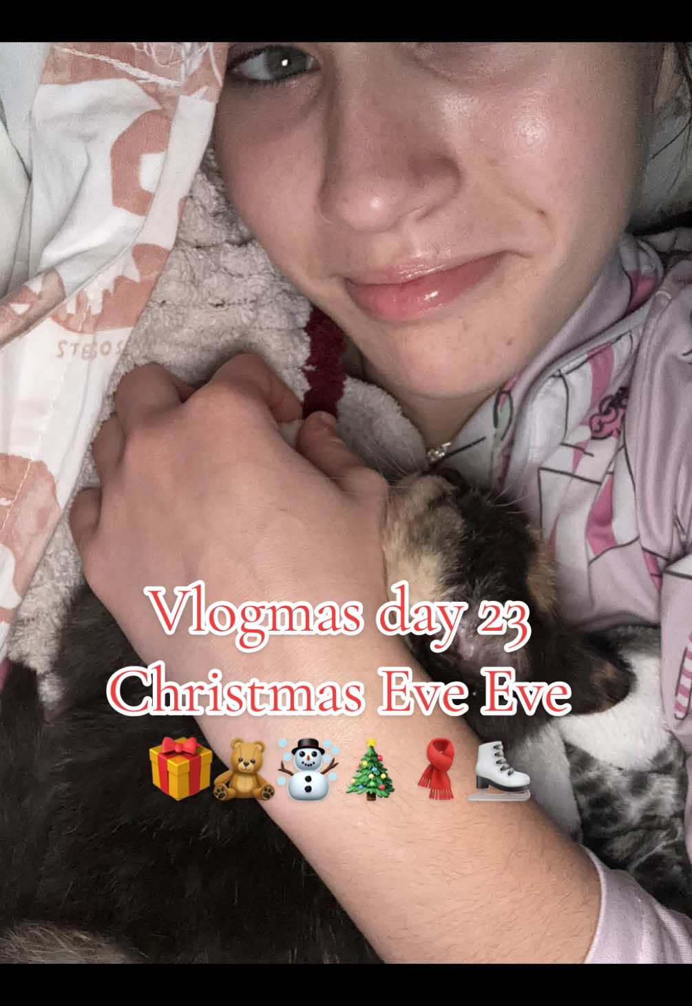 Vlogmas day 23 Christmas Eve Eve 🎁🧸☃️🎄🧣⛸️ #christmas #Vlogmas #Vlog #dayinmylife #microinfluencer 