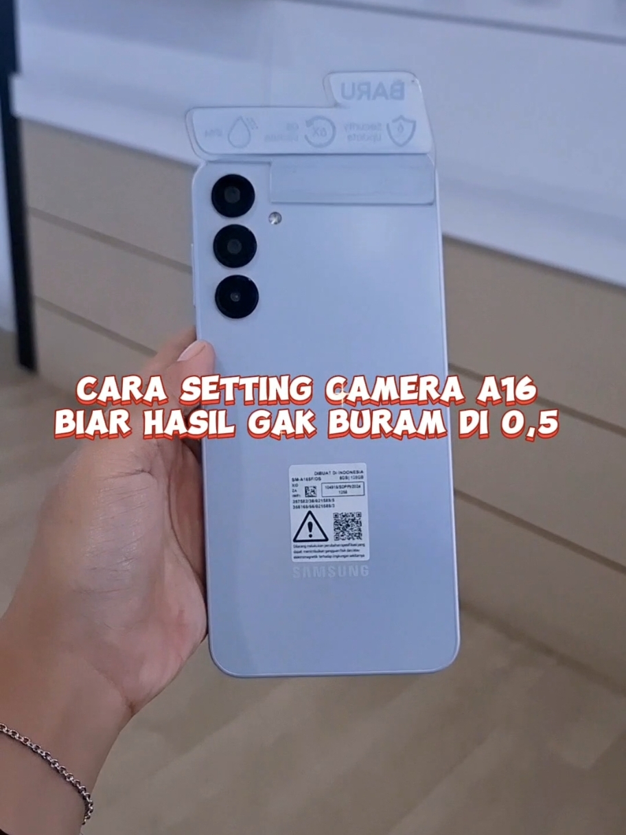 Membalas @iniracun06 ini cara setting camera di galaxy A16  anti ngeblur untuk 0,5 nya 