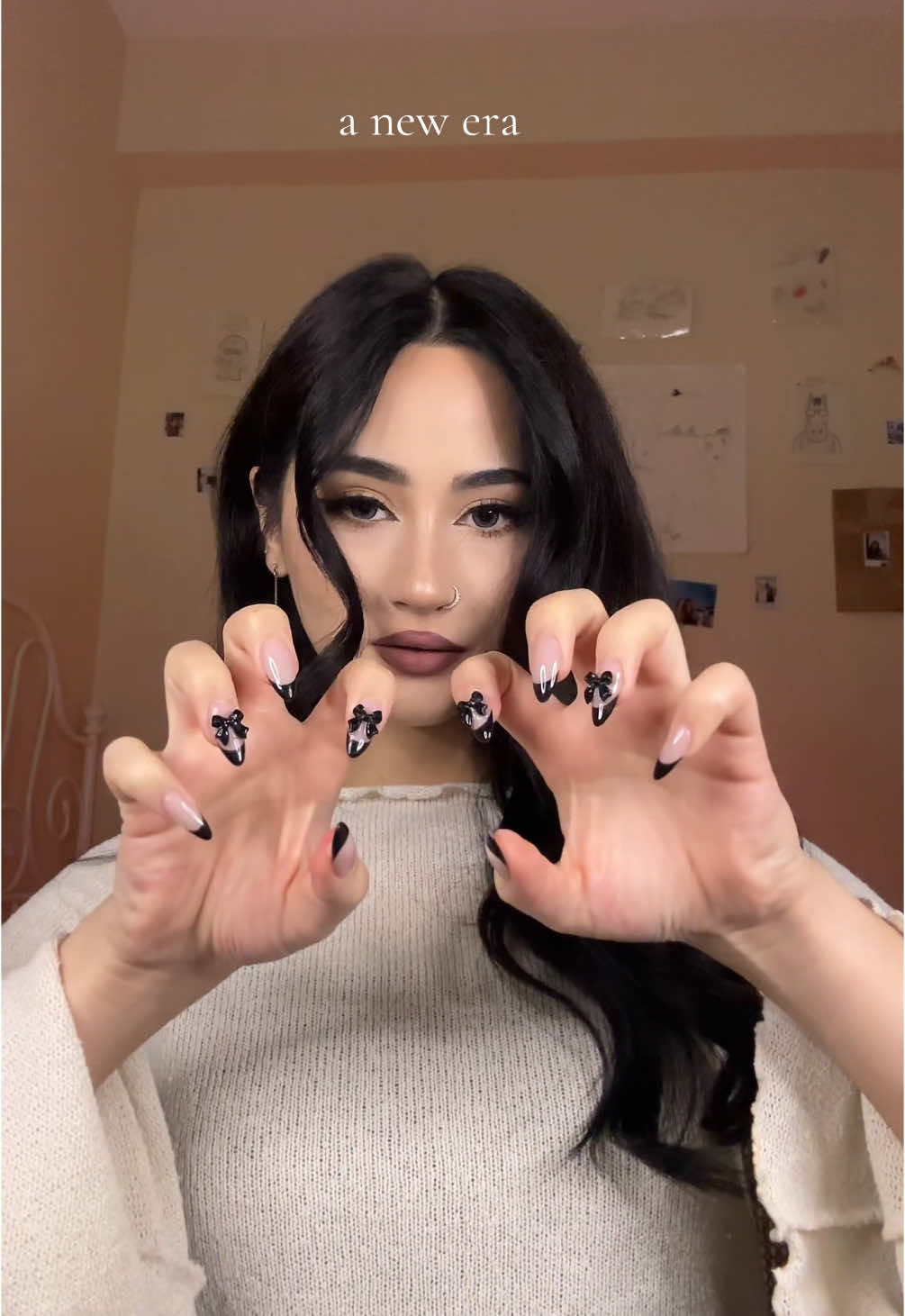 @Mochi by Hani nails OBVI  #nailtransition #nails #hairtransformation #blackhair #fyp #malaysia 