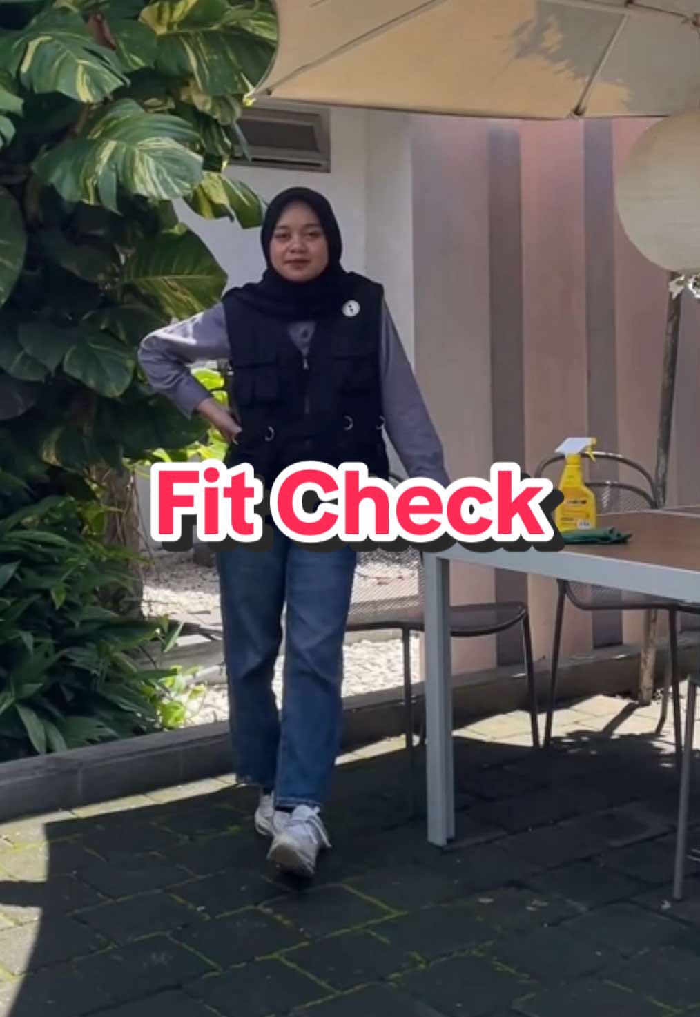 gabut berkedok fit check 