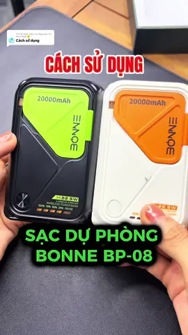 Trả lời @Nguyen Thi Kieu Nga 🌼 Cách sử dung cục sạc dự phòng bonne không dây #nguyenthikieunga #ttlk #video #live #sacduphong #bonne #sackhongday 
