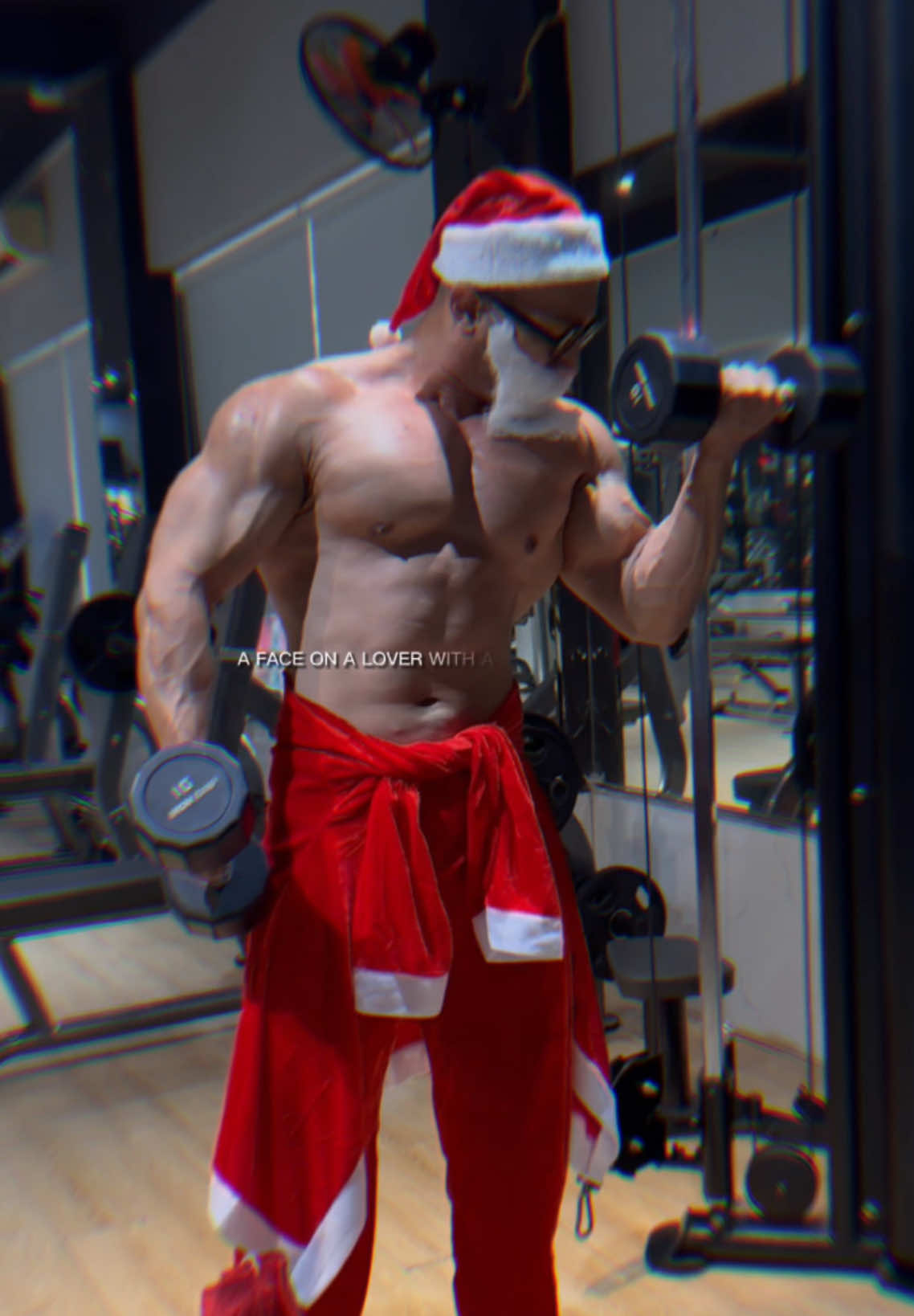 Ông già Noel 🎅 Muscle căng cực cho đêm Giáng Sinh 🎄 🎄#capcut #coach1_1 #coachonline #coachposing #mr8packs #terrancefitness #menphysique #gymer #gymervietnam #thehinh #trending #contestprep2024 #cutting #bulking #capcut 