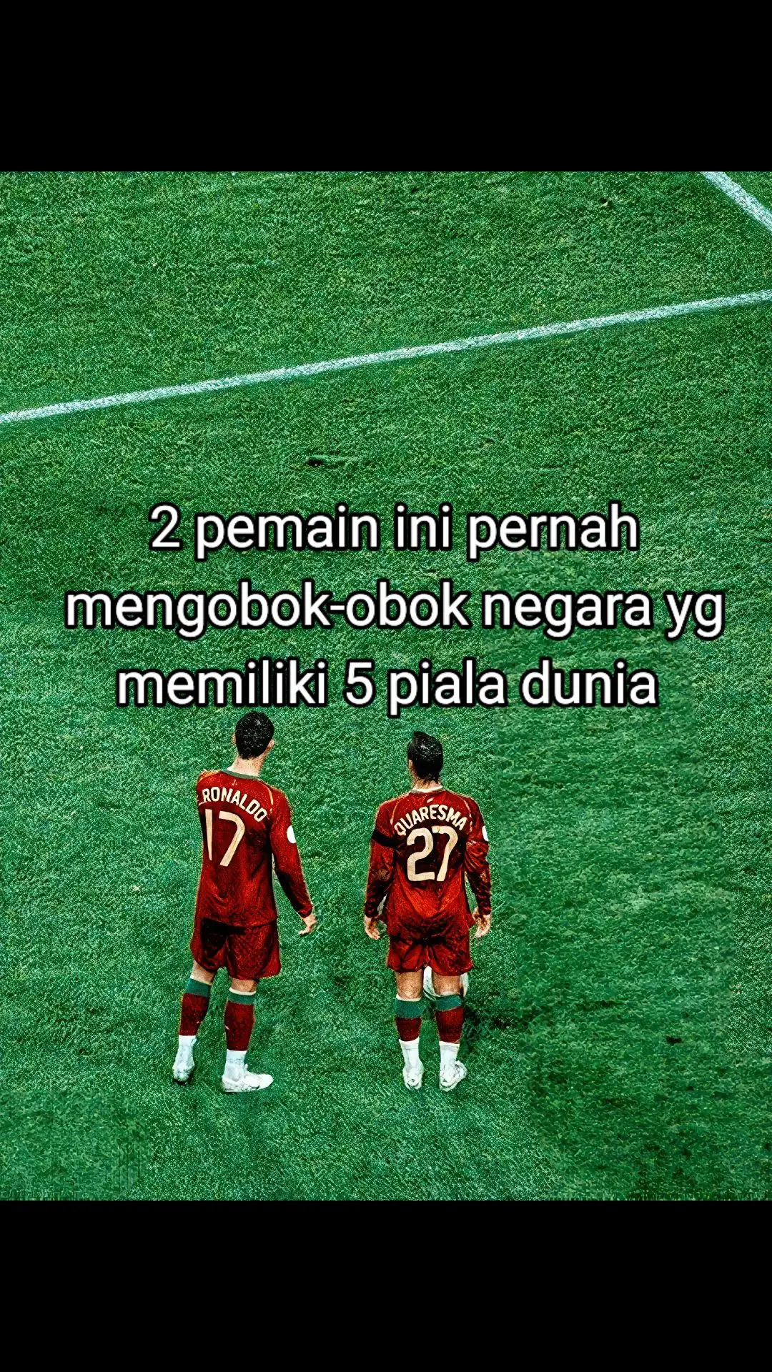 ada yg tau#portugal #ronaldo #quaresma 