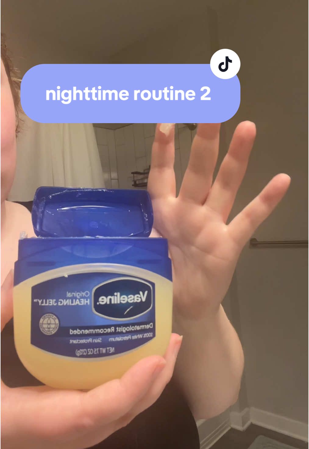 time to wind down 💤 @CeraVe @TheraBreath @Cocofloss @Vaseline Brand #nightimeroutine #skincareroutine #brushyourteeth 