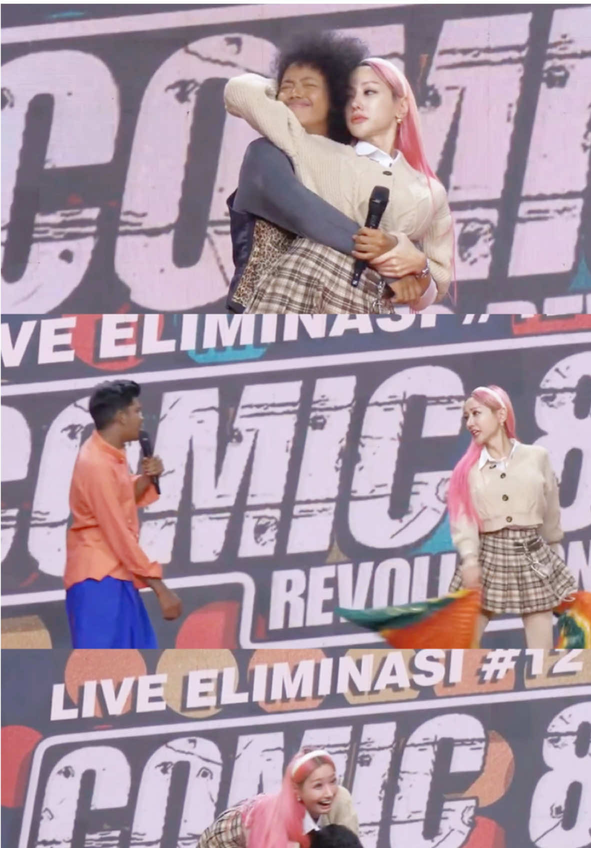 Seru @COMIC8 Revolution #roasting #lucintaluna #comic8revolution 