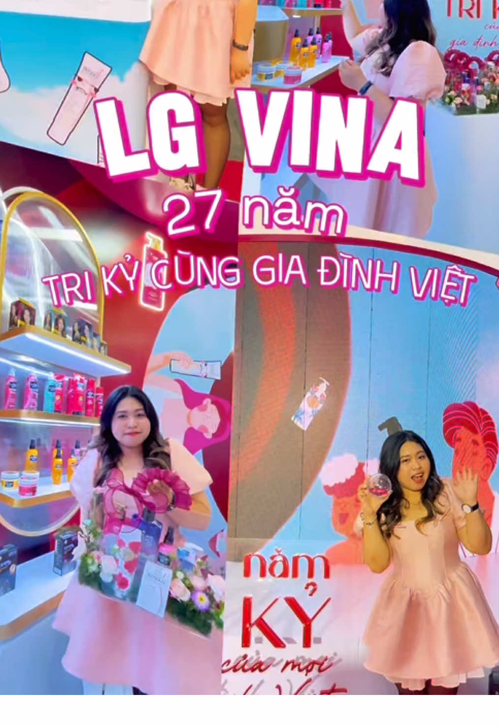 Một kỷ niệm đáng nhớ ❤️ Mãi yêu LG VINA  #TriKyLG27Nam #LGVINA #Onthebody #xuhuong #xuhuongtiktok #beauty #event #kaytran #thisomall 