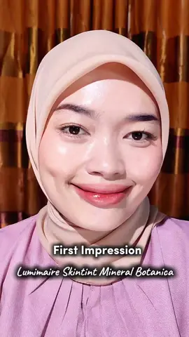 Kalian harus tau kalau skintint ini tuh bagusss 😭 apalagi yg suka dewy finish bakalan suka bgt, coveragenya juga baguuss ❤✨ #skintint #satsetintaja #luminaireskintint #face &luminous