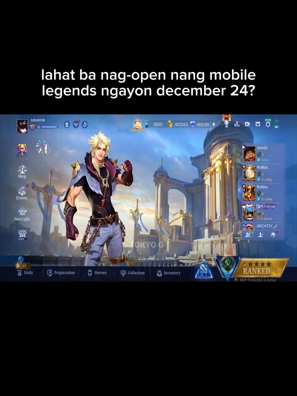 Maligayang pasko talaga😍😍😍 #mlbb #mobilelegends #mobilelegendsbangbang #fyp #foryou #viral #trending 