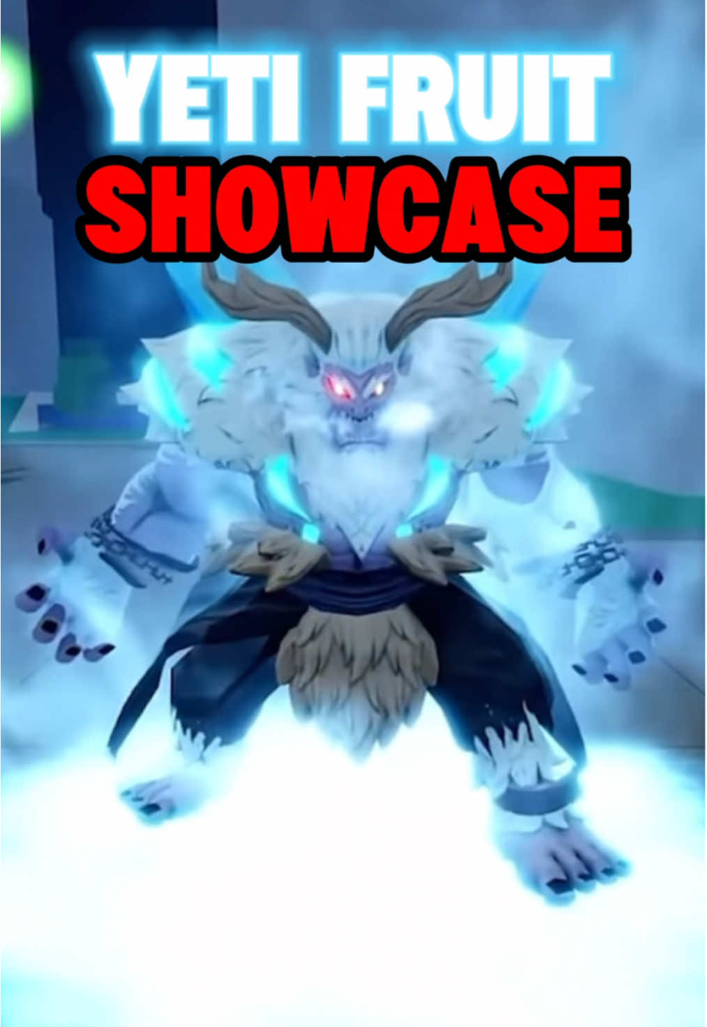 Blox Fruits Yeti Showcase!!! #bloxfruits #roblox #nitzio #update 