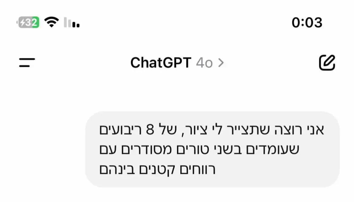 את עושה לי צרות , וצורות .  #פוריו #צאטgpt  #סטודנטים #שנקר #אדריכלות 