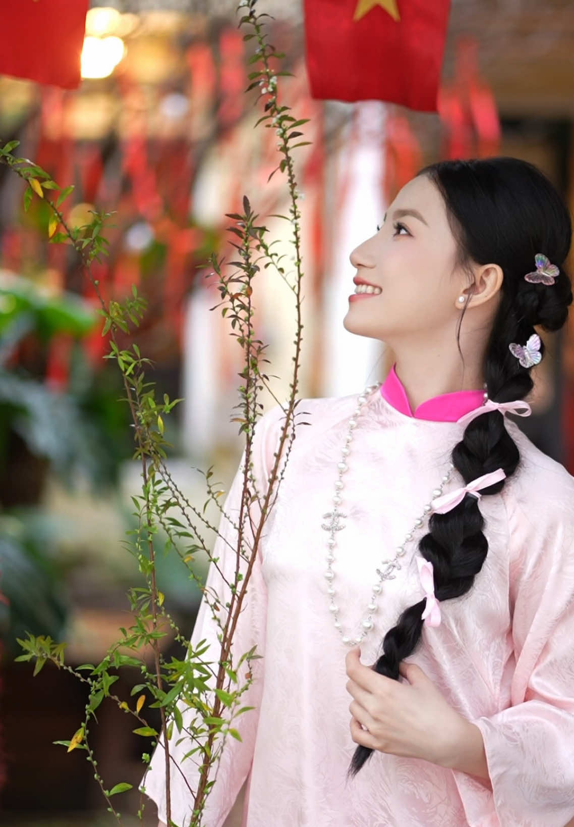 Tự nhiên đang yên lành lại TếT #tiemcaphechumanh #aodai #aodaivietnam #aodaitet2024 #fyp #nccdanang #xuhuong #photochumanh #trending 