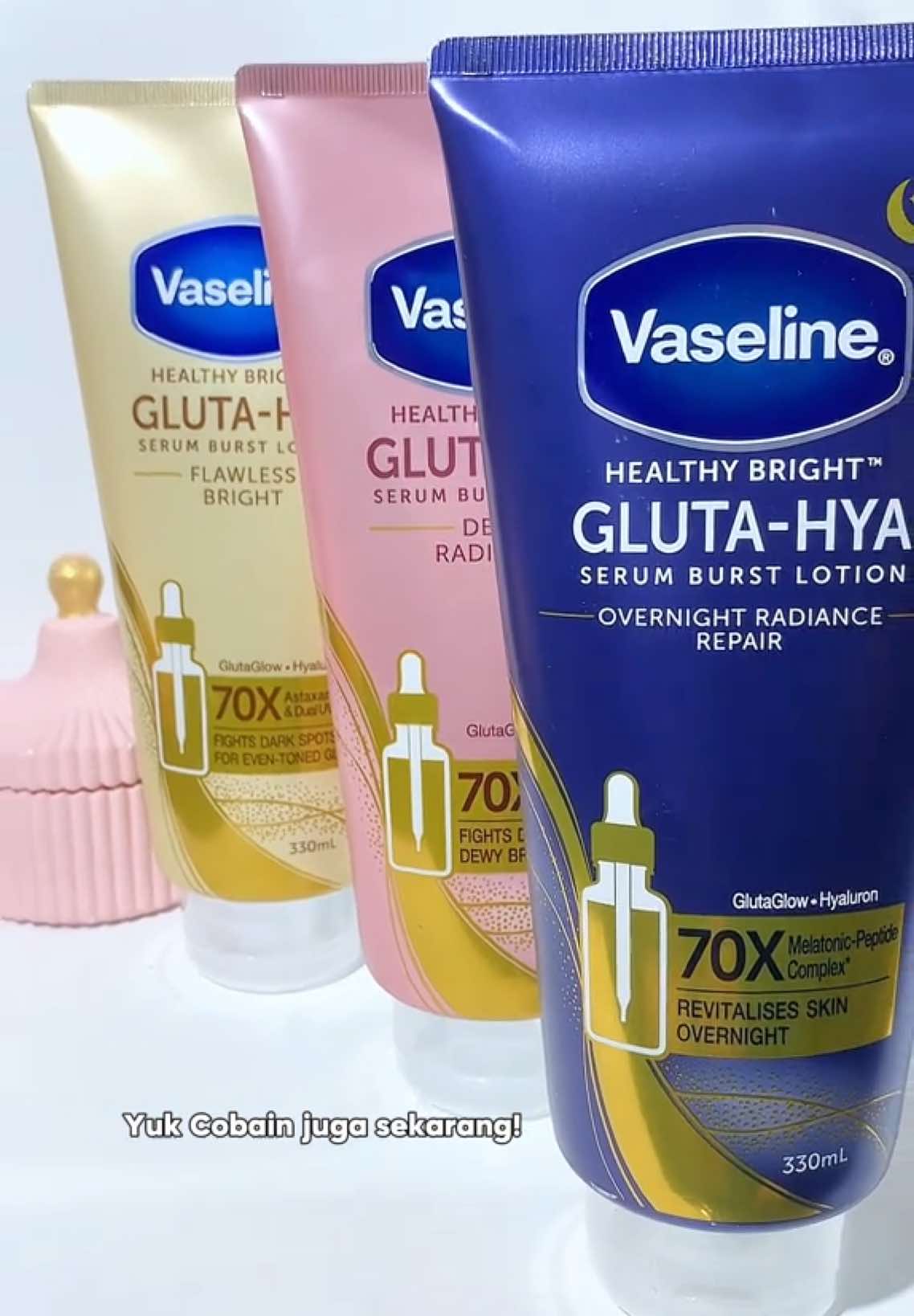 Atasi kusam dari akarnya untuk kulit cerah dan glowing 🌸 @Vaseline Indonesia  #vaseline #vaselineglutahya #glutahya #vaselineid #unilever #bebeautifulunilever #bebeautifulcomunity 