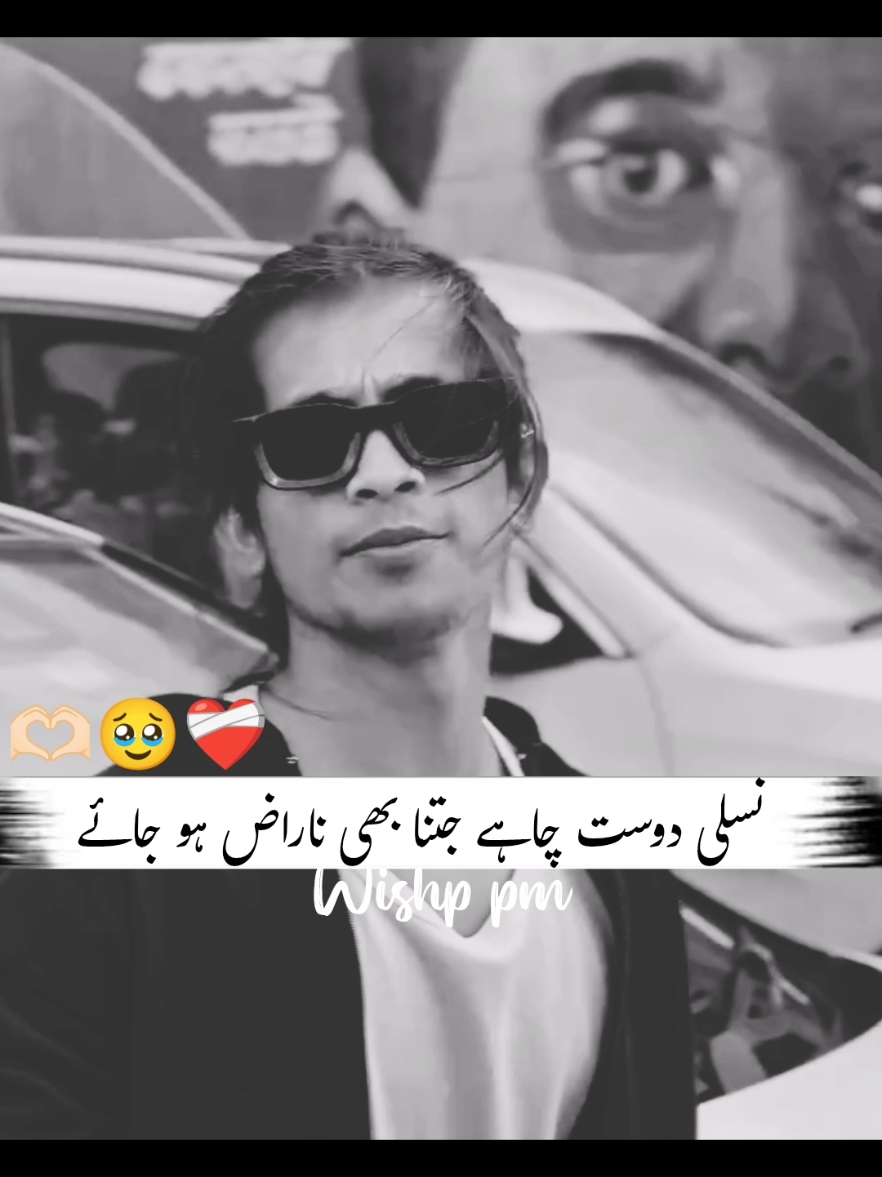 #نسلی دوست جتنا بھی ناراض ہو جائے  Sad Lines😌🥺  #foryou  #foryoupage #shayari #shayarivideo #unfrezzmyaccount #sajjalmalikofficiall #sajjal #sajjalmalik  #urdupoetrylovers #instagram #lovequotes #quotes #urdulovers #poetrycommunity #Love #urdushayari #urduquotes #tm_ورم #for 