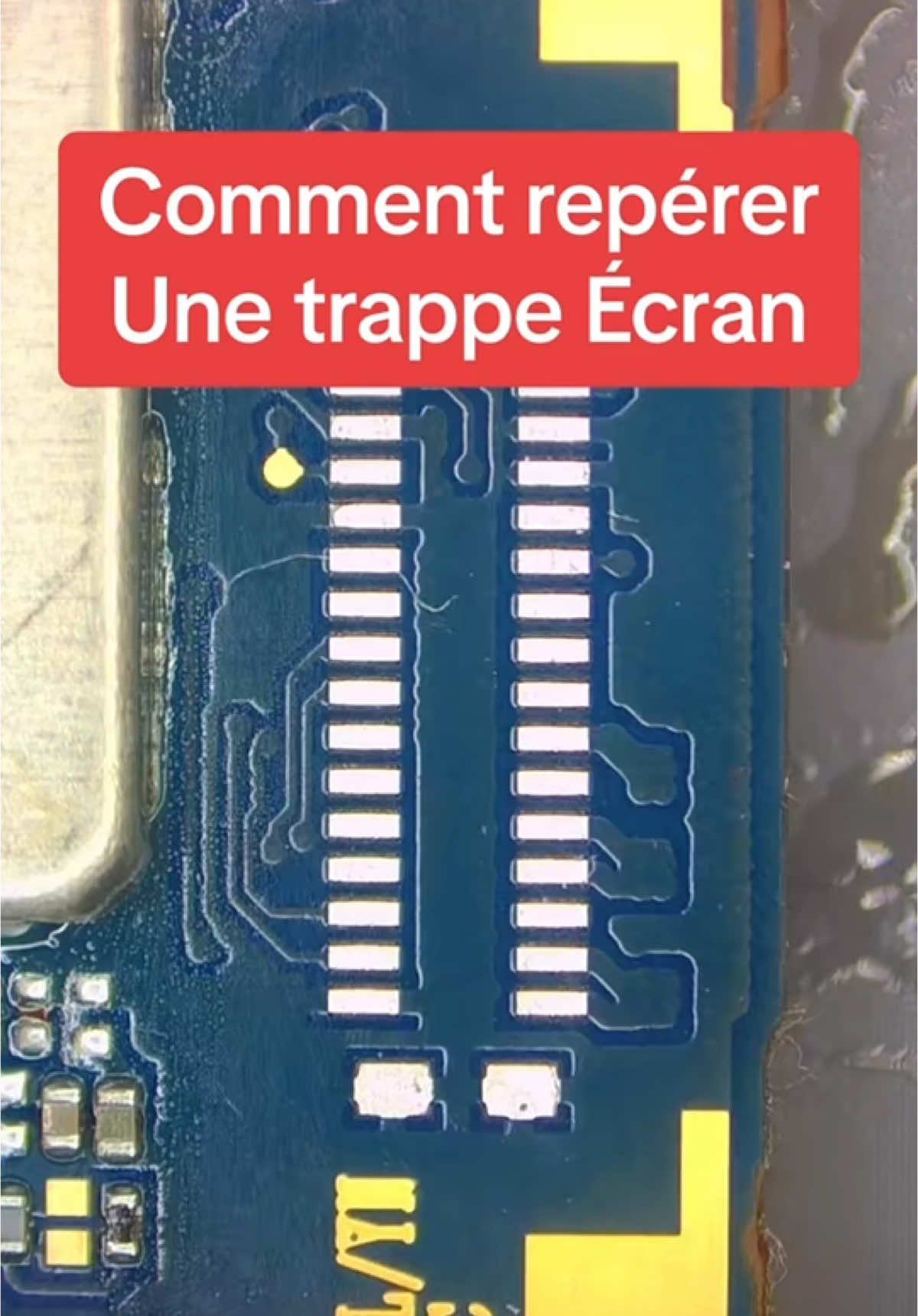 Réparation trappe écran facile #ApprendreSurTikTok #repair #iphone #samsung #telephone ###cejour-là 