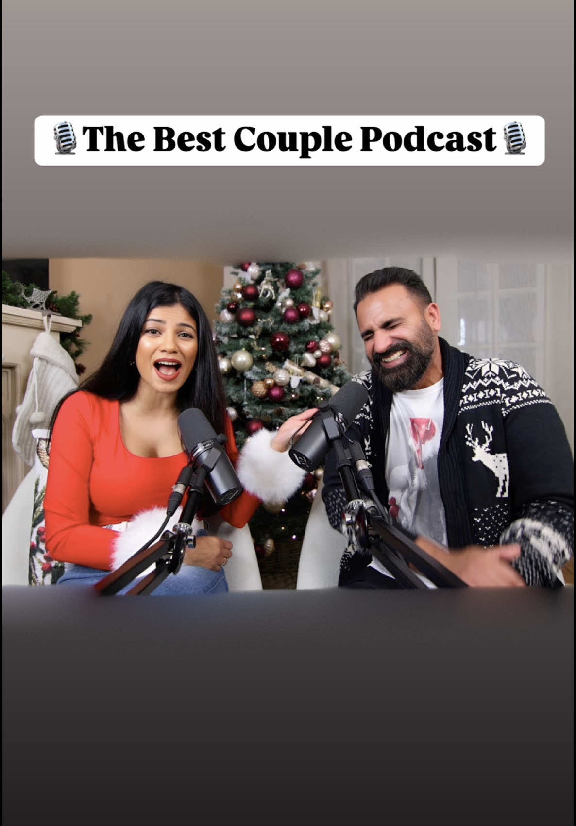 🎙️ @The Best Couple Podcast is back!  This week, we’re reading some of the funniest things you’ve written in like the hilarious ways you sneak a little ‘me time’ away from your partner ….is full of laughs, good vibes, and the funniest stories yet. Don’t miss it stream now on Spotify and catch it on YouTube at 5pm! Tune in and let us know what you think! 🎧✨ #fyp #thebestcouplepodcast #tbcp #podcast #couplegoals #husbandwife #husbandwifecomedy 