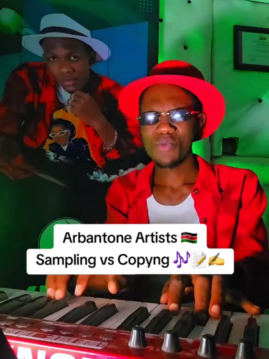 Arbantone 》Sampling vs Copying.  Sampling is good, Copying is bad.  Get your instrumentals from me. Recording Offer going on. Call 📞254705758753. #vinconthebeat #thebeatkiller #disko 