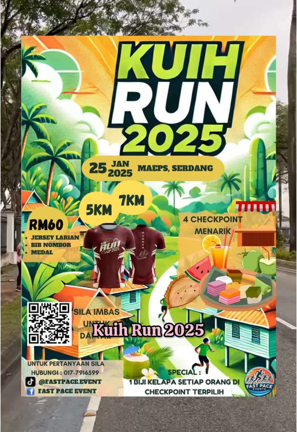 Lari untuk makan atau makan untuk lari? #KuihRun2025