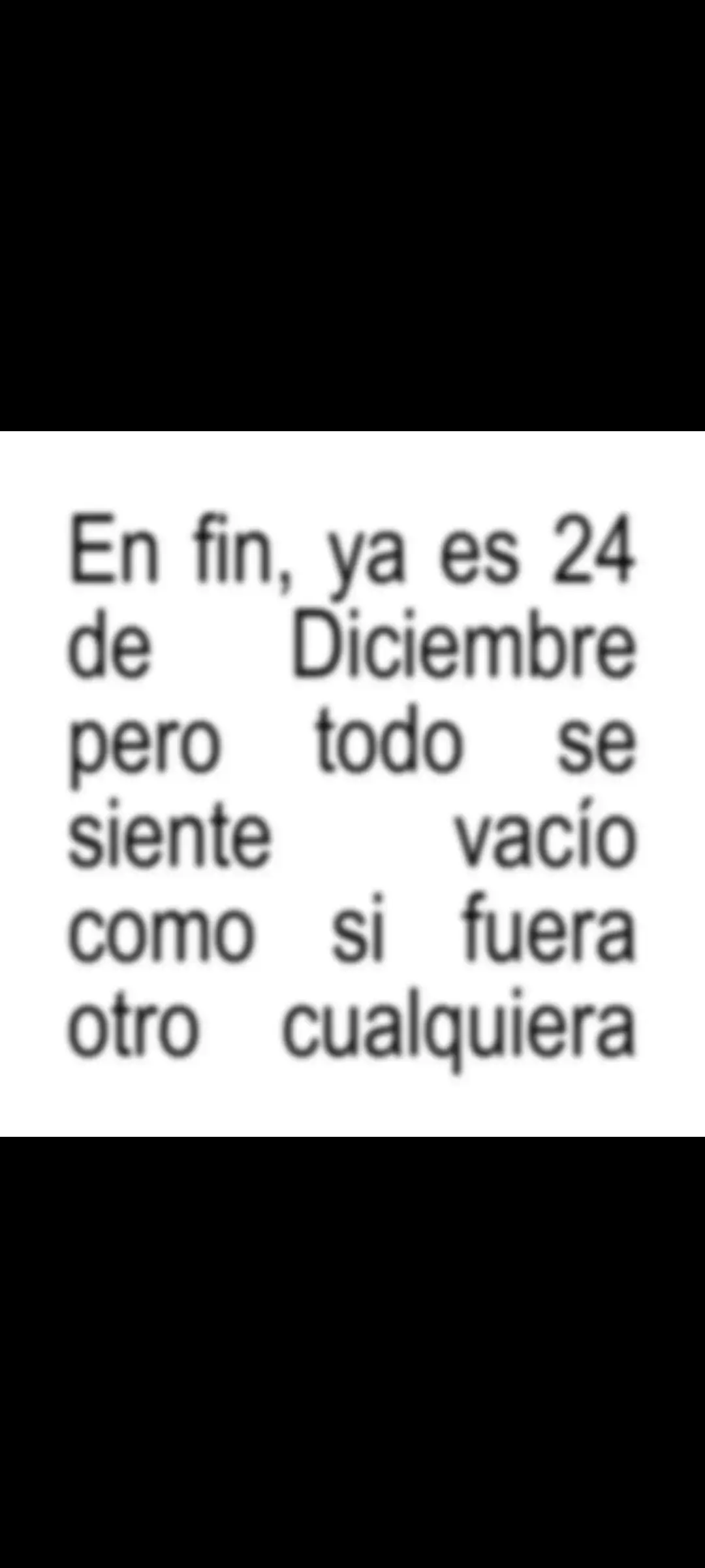 Odio este sentimiento, ese vacío. Es diciembre pero, ¿y el espíritu navideño? Todo siempre son peleas y peleas, no sé disfruta nada. Ahora hay que ver qué tan mrd resulta este 24. Odio las peleas.. . . . . . . #triste #navidad #24dediciembre #christmas #vacio #empty #identificarse #identify #textoparaidentificarse #tu #yo  #saquenmedelflop #noflop #textoblanco #you #me #hate #imtired #tired #ihatethisfeeling #estoycansado #letras #relatable #parati #viral #fyp #foryou #xyzcba #foryoupage❤️❤️ #ponmeenparati 