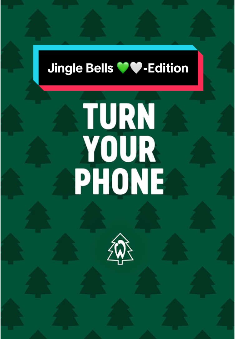 Werder Bremen proudly presents: Jingle Bells, die 💚🤍-Edition. 🎶 #werder #bremen #svw #llgw #jinglebells #xmas #merrychristmas 