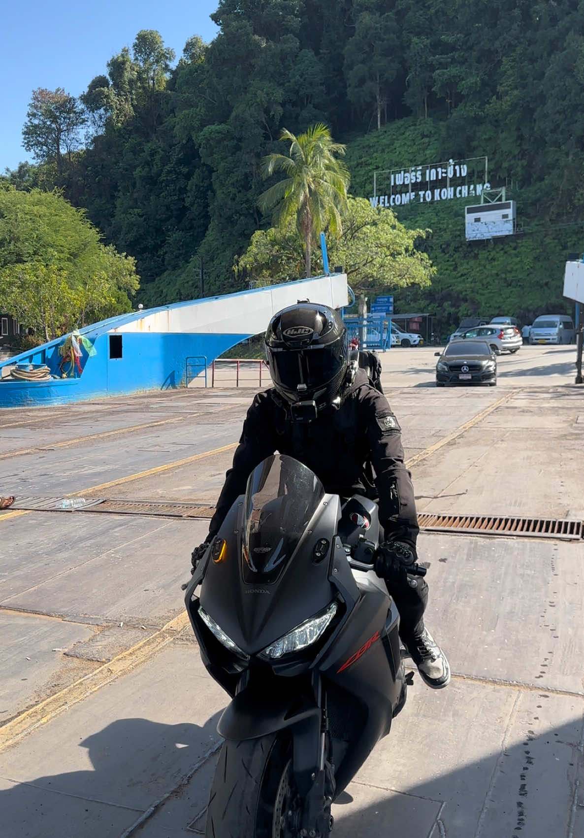 ทริปเกาะช้างงับ#spiderx1 #cbr1000rr #เกาะช้าง 