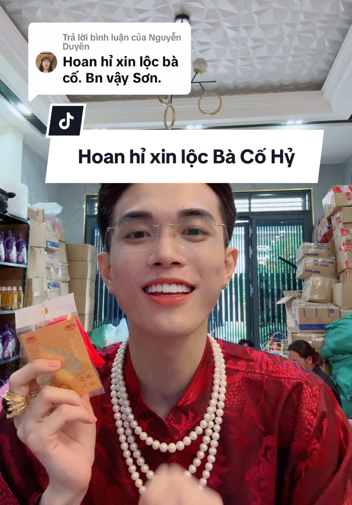 Trả lời @Nguyễn Duyên dạ 99k nha chị oiii 🥰 #bacohy #tuilocbacohy #hongsonngoquyen #nguyenhongson 