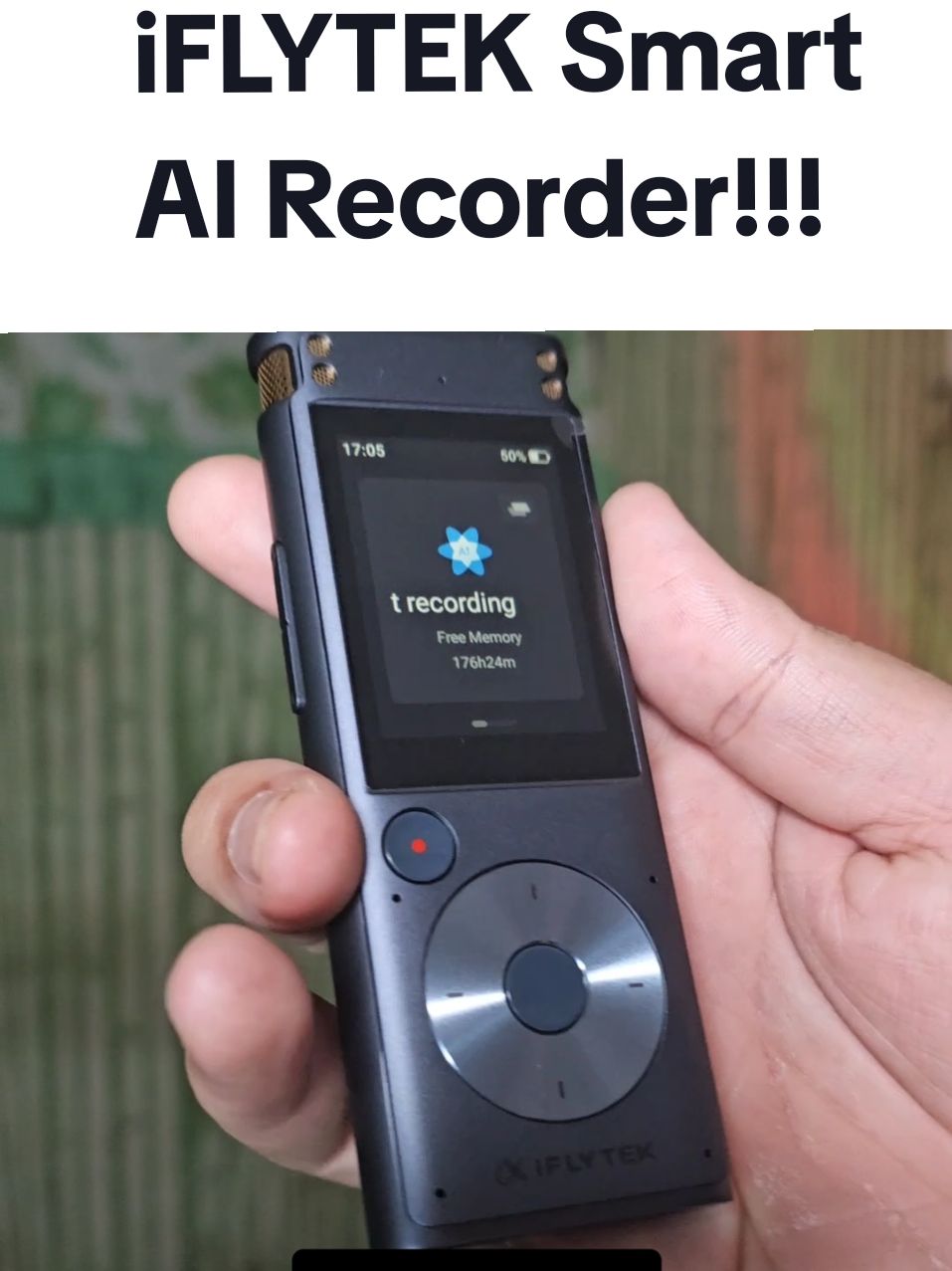 Do you want to take notes from your meetings or notes for your stuff or for school stuff but too tired to write on a paper? well the @iflytekglobal AI smart recorder is THE perfect device for you. Just press record and it will transcribes the recording in real time! Know more about the iFLYTEK Smart Recorder in this video. buy it here in the link: https://store.iflytek.com/products/iflytek-smart-recorder?utm_source=koc&utm_medium=Tiktok&utm_campaign=techmno #iFLYTEK #iFLYTEKSmartRecorder #SmartRecorder 