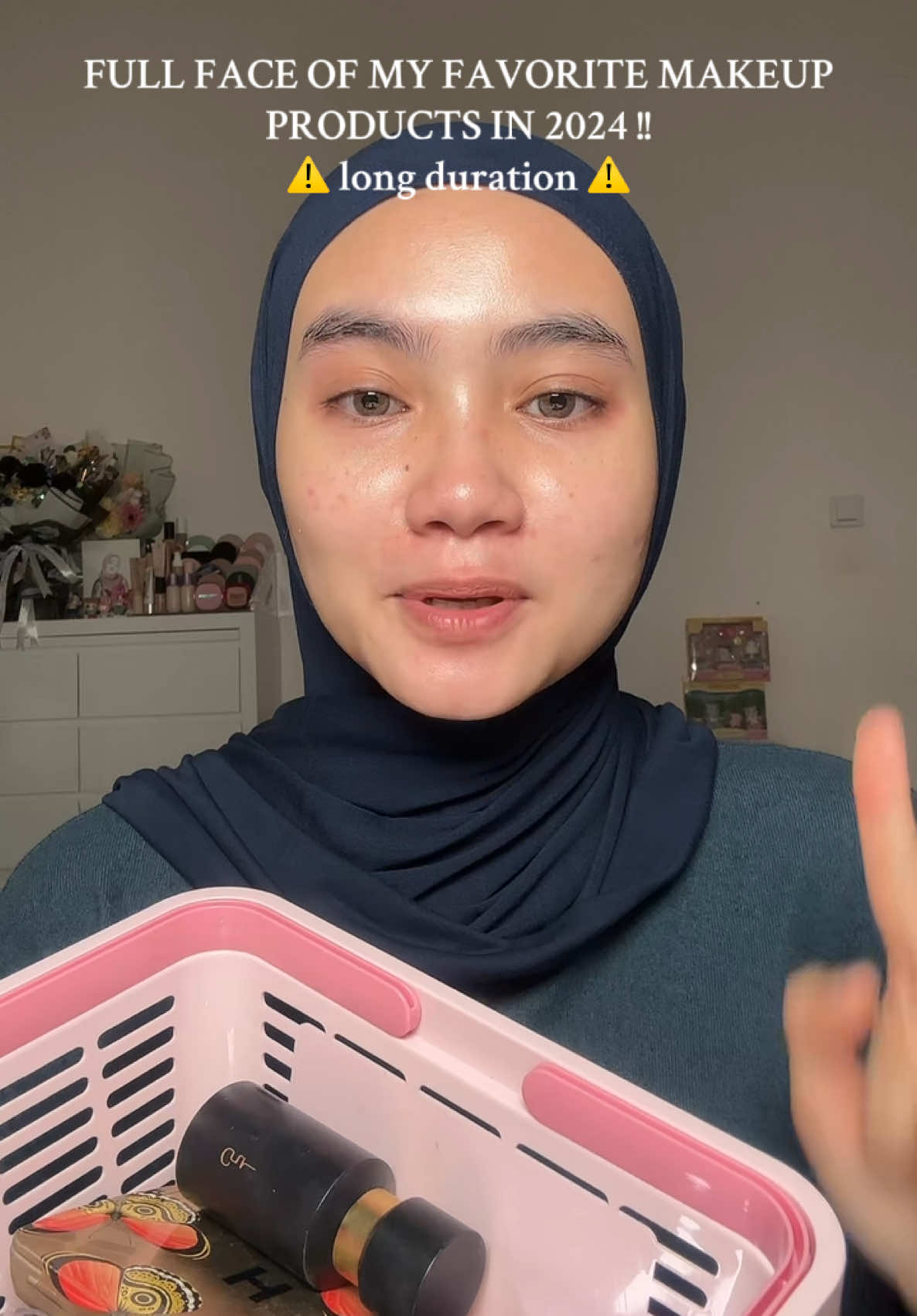 Karena banyak yang request, ini dia full face of makeup pake produk yang aku suka di 2024! 🩷