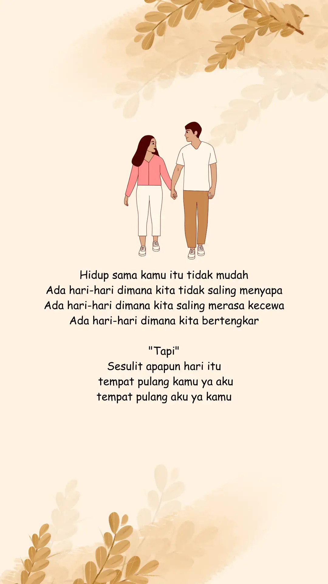 #quotesoutfit #pasangan #couple #berjuang #tempatpulang #fyp #viralvideo #terbelenggurindu 