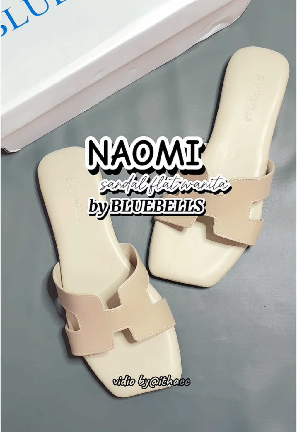 rekomendasi sandal wanita nyaman dipakai insole empuk bgt 😍 #rekomendasisandal #rekomendasisandalwanita #sandalteplek #flatshoes #sandalteplekwanita #sandalempukwanita #sandalbluebells #bluebells #fujian #sandalflatwanita 