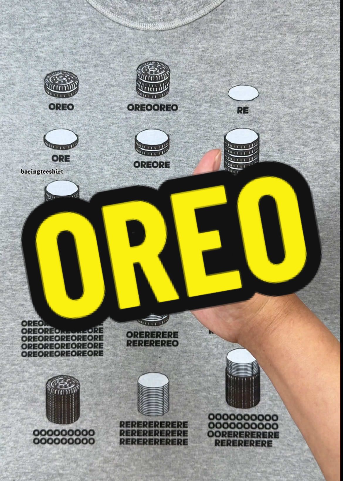 #oreo #orao #jojo #meme #boringteeshirt