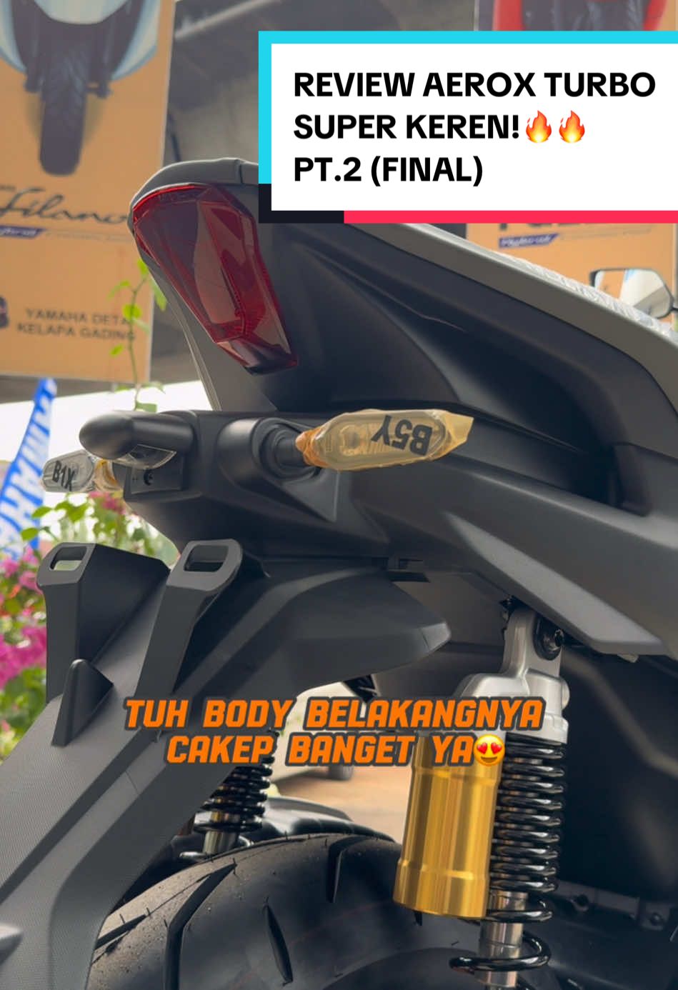 Part.2! Review Yamaha Aerox Turbo 2025🔥🔥🔥 Jadi guys, gimana pendapat kalian Yamaha Aerox Turbo ini? Gua sih Yes. Beliin dong😂 #danielhermawan  #reviewmotor  #yamaha  #aerox  #aerox155  #aeroxturbo  #nvx #nvx155 #nvxturbo  #fyp  #fypシ 