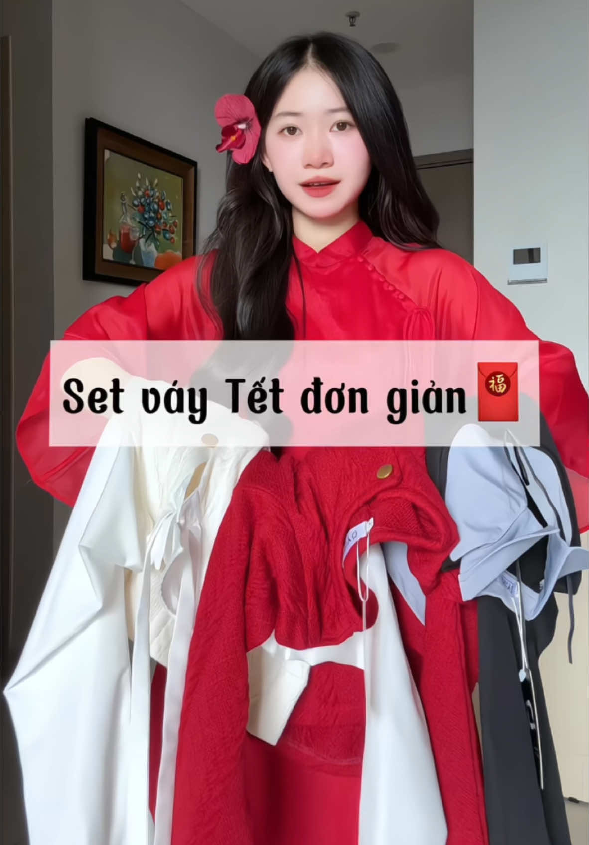 Mặc vậy đi Chúc Tết ổn hông mọi ngườii #goclamdep #reviewlamdep #LearnOnTikTok 