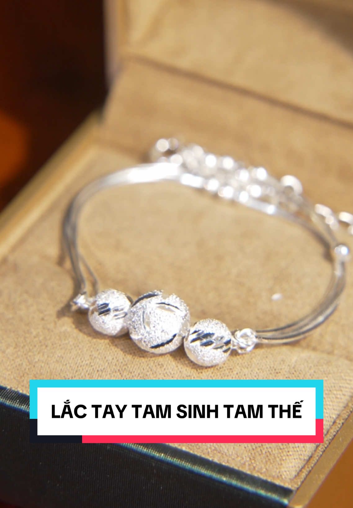 Lắc tay tam sinh tam thế  #huyk #vienchibao #trangsuc #lactay #trangsucbaccaocap 