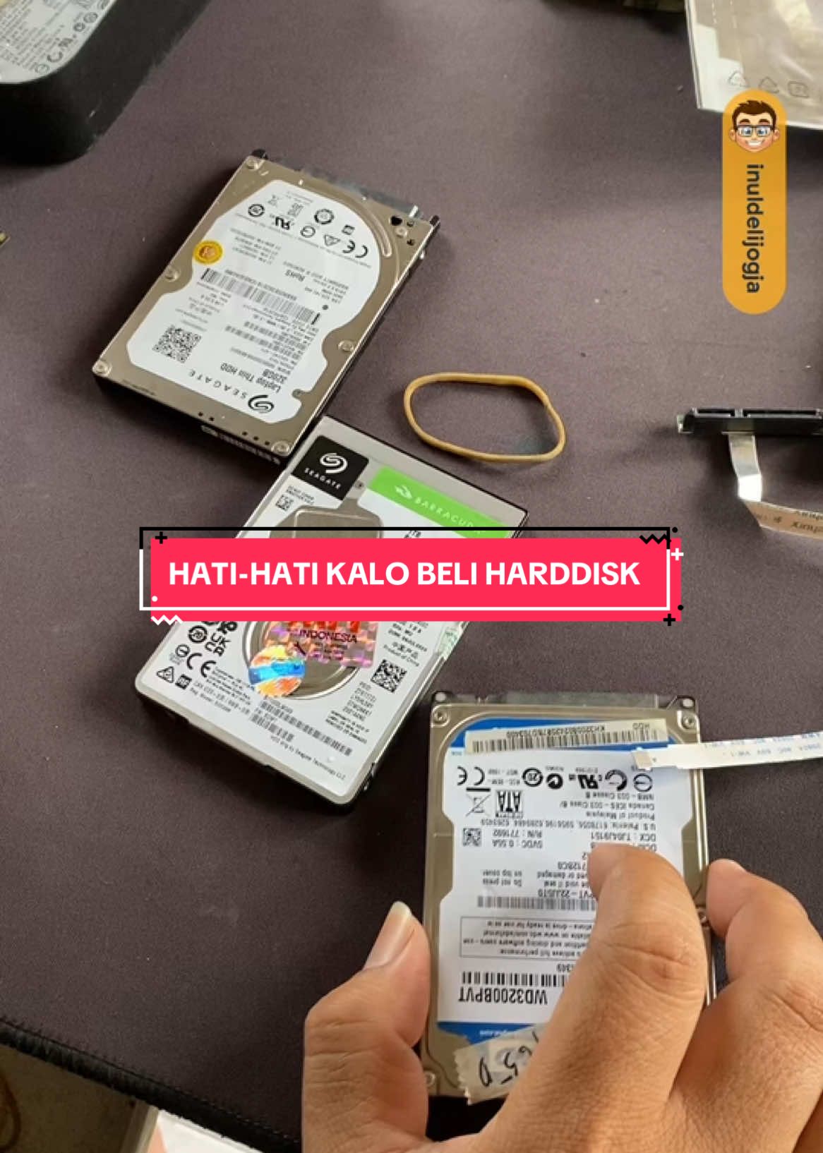 Coba tanyakan status HDD yang kamu beli, ori resmi? Ato malah refurbish.. ato ternyata ketipu juga.. Nah video ini kami bikin biar kalian ga ketipu lagi yaaa..  atau ada keluhan laptop, bisa chat teknisi yaa WA: 085643450503 (link di Bio)  #inuldelijogja #servislaptopjogja #laptopjogja #jasaupgradelaptop #tipslaptop #tipswindows #hddresmi #hddrefurbish #hdd2nd 