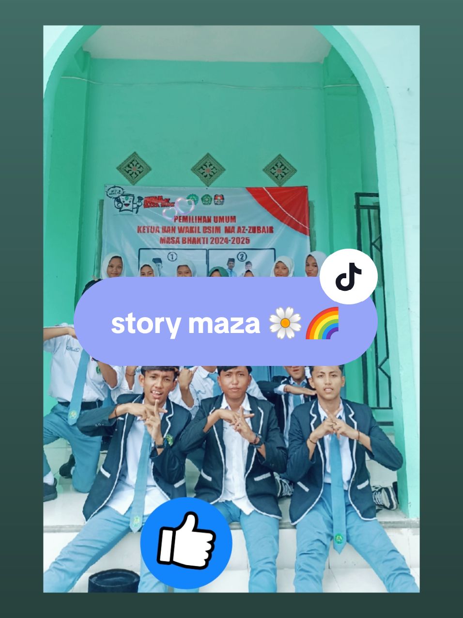 pemilihan ketua OSIM MAZA Organisasi Siswa Intra Madrasah MA Azzubair semangat sportivitas  #tiktok  #maza  #ma  #osis  #osim  #madrasah  #storywa  #semangat 