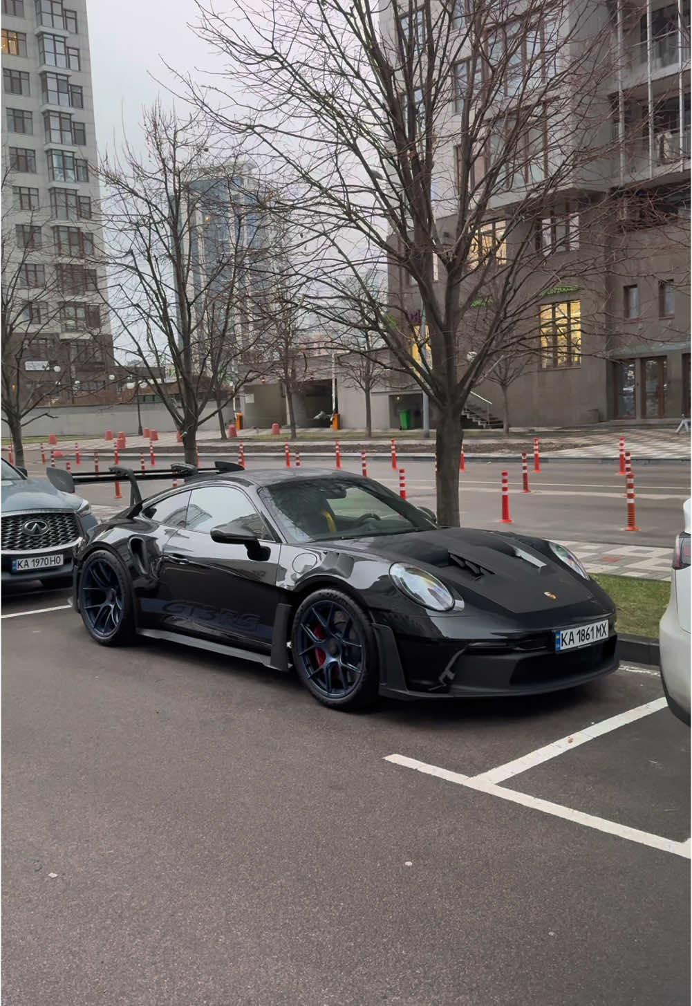 Porsche 992 GT3RS Weissach package 🐺 #Carspotting #lamborghini #Porsche911GT3rs #Porsche #Porsche #Kyiv #Carspotting 