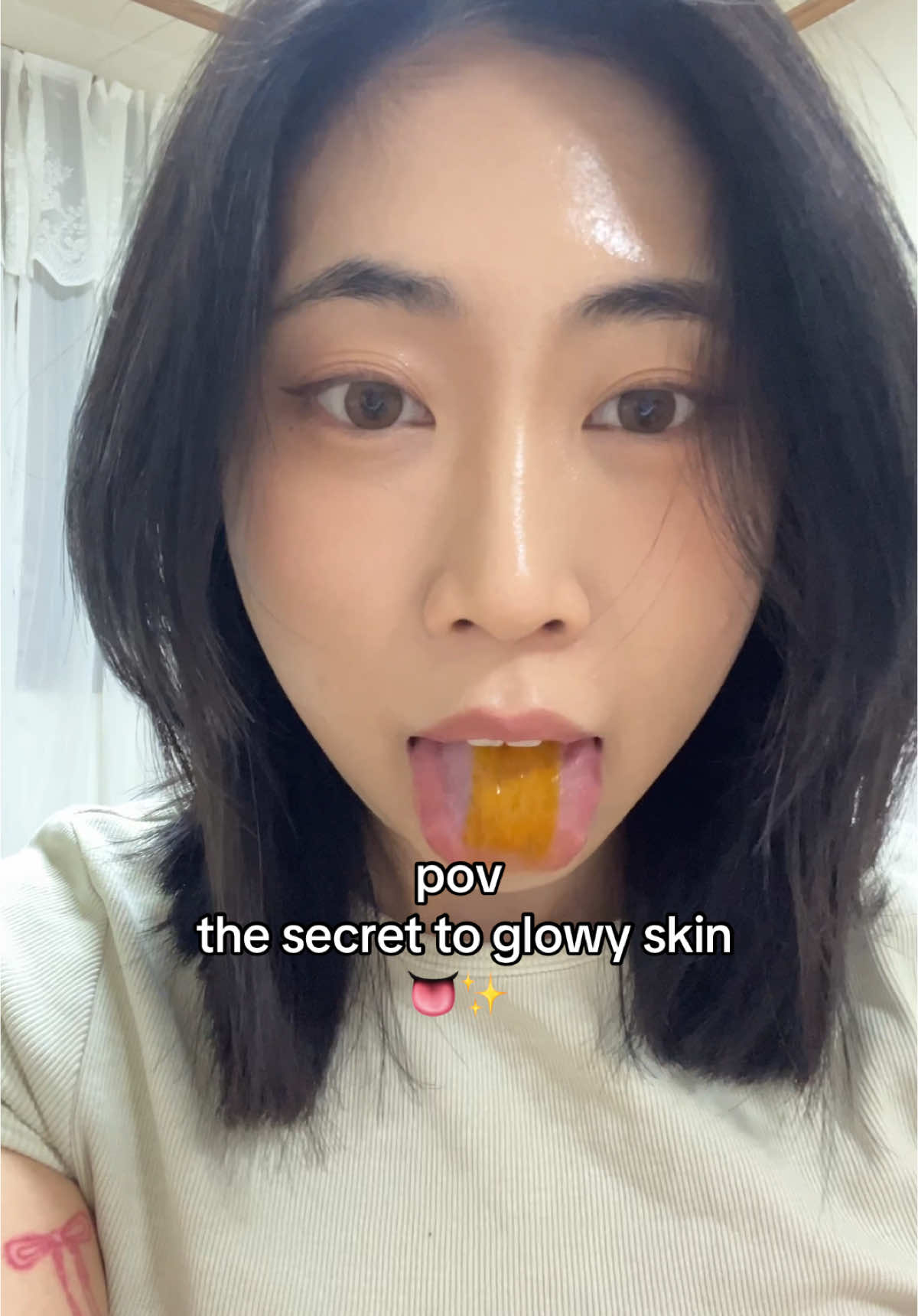 koreans inner beauty is living in 2050 too👀 over 90% pure glutathione+ liposome tech in this thin film🤯 #estherformula #ODF #innerbeauty #koreanbeauty #glowyskin #2050 #kbeauty #gluthatione #innerglow 