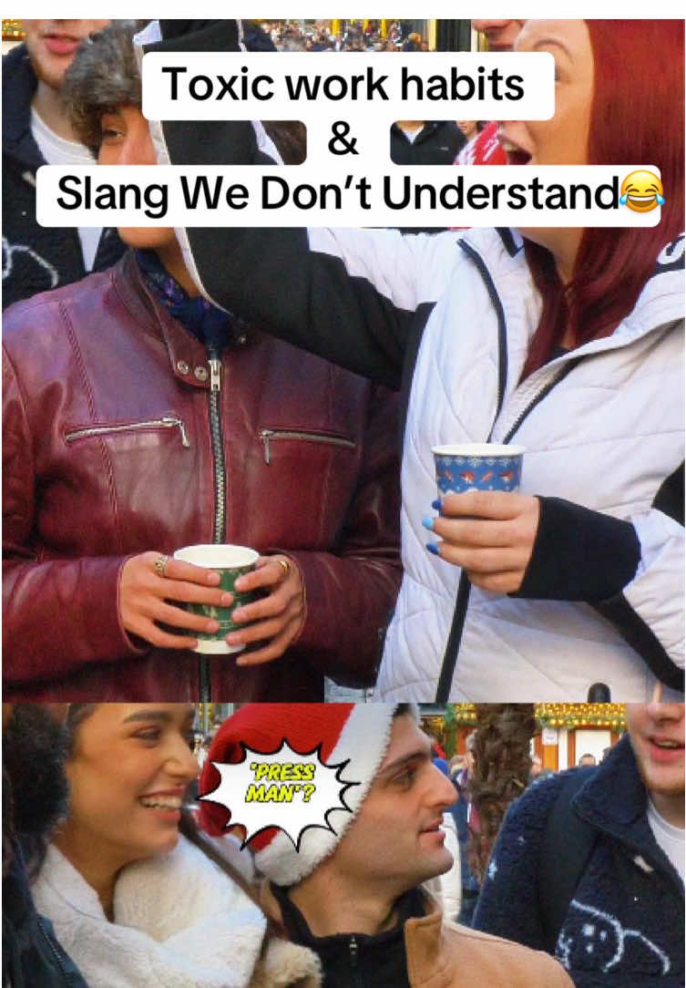 Toxic Work Conditions & Confusing Slang lol #publicinterview #confused #workplacehumor #workplaceproblems #slang 
