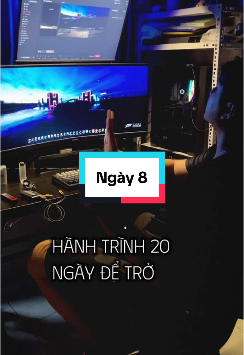 Hành trình 20 ngày trở thành streamer ngày 8 #simracing #mozaracing #forzahorizon5 #taptanhchoigame #hanhtrinh20ngay 