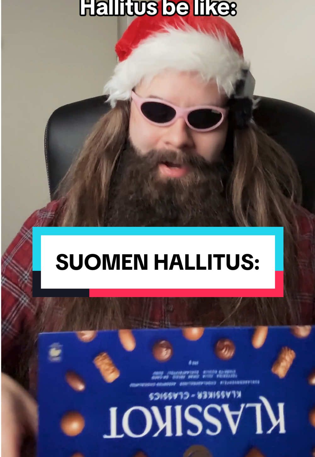 Koko hallituksen puolesta toivotan hyvää joulua kaikille (paitsi köyhille ja sairaille) 🎅🎄❤️