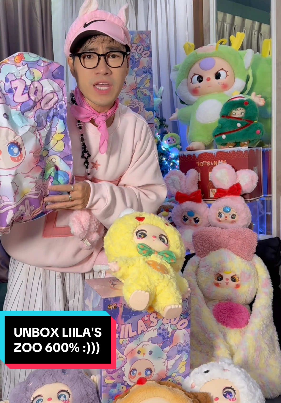 Replying to @🐑⚡🐼🐍🐧 Từ nay hãy gọi tui là ông trùm unbox Liila's Zoo 600% =))))) Hên lắm mới xui được z á :)))) @hembangkok #thaybeou40 #babythree #unboxing #blindbox #unbox #xmas #christmas #giangsinh #liilazoo #liila 