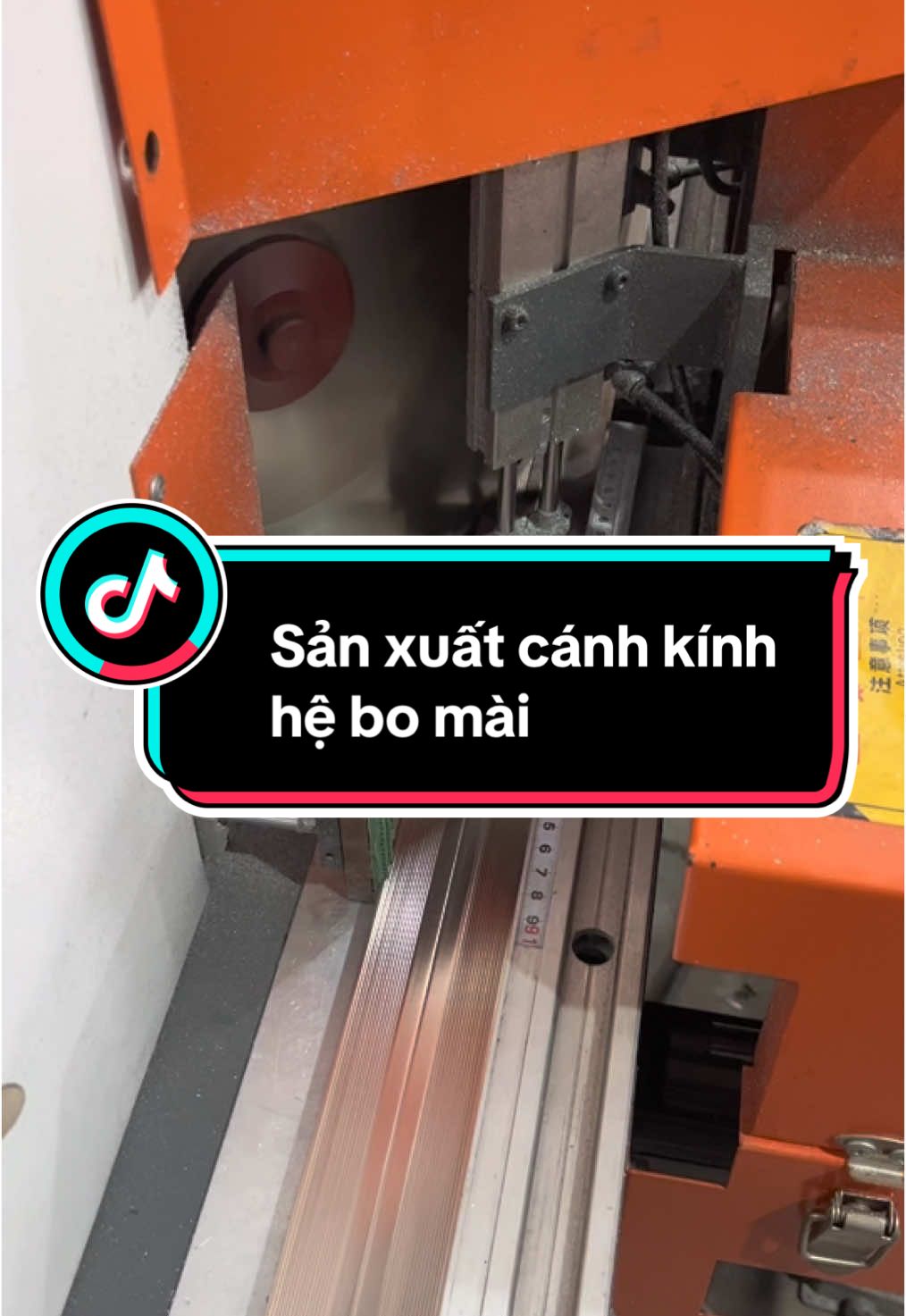 Sản xuất cánh kính hệ bo mài có  góc bo [Tủ bếp inox cánh kính] #odin #tubepodinglasskitchen #tubep #xuhuong #tubepdep #xuhuong2024 #viral #xuhuongtiktok 